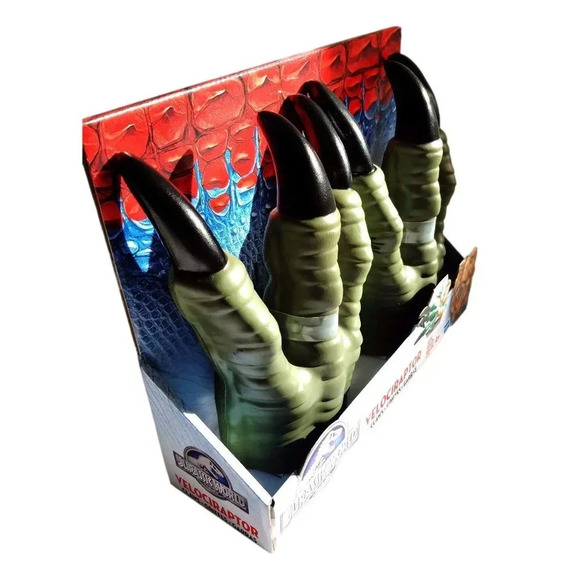 Nerf Jurassic World Dinosaur Velociraptor Soft Claws Set  Child Halloween - Picture 2 of 5